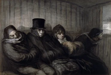 The Second Class Carriage, 1864